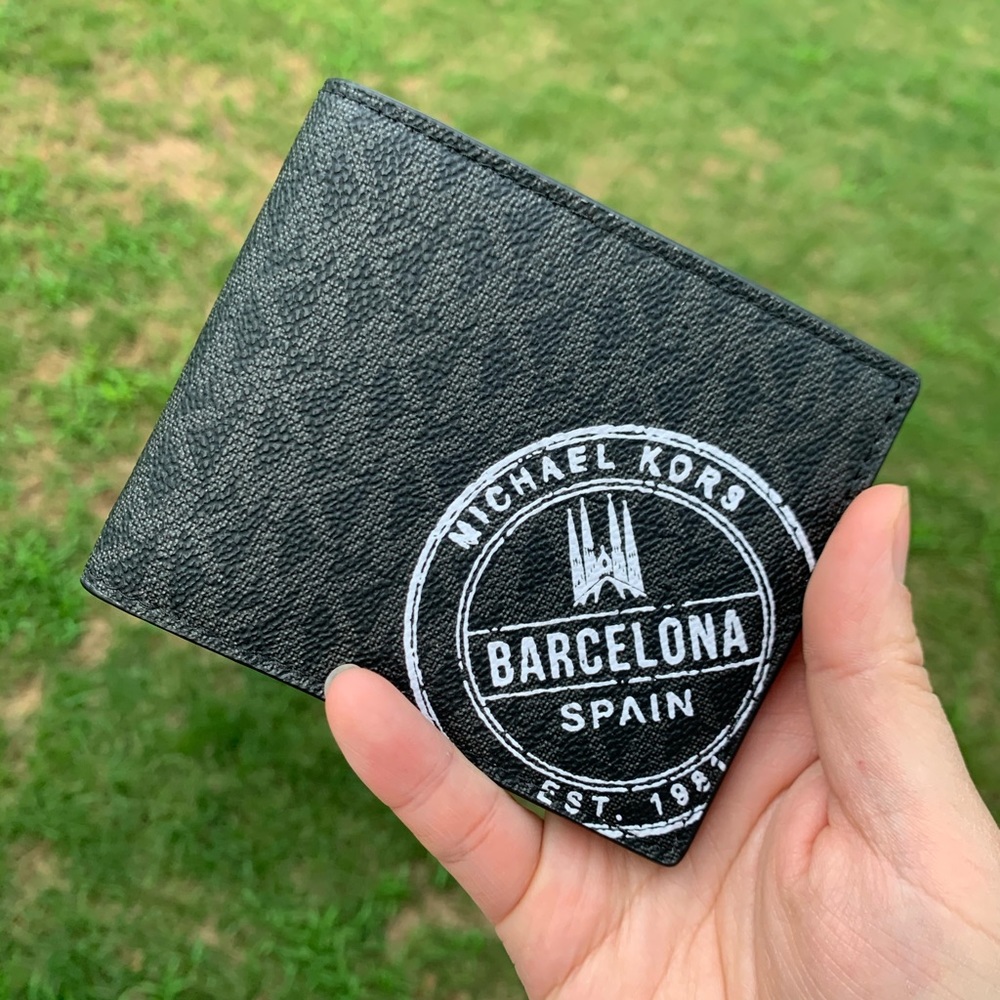 NWT MK SGNT Barcelona Mens Cooper Billfold Wallet